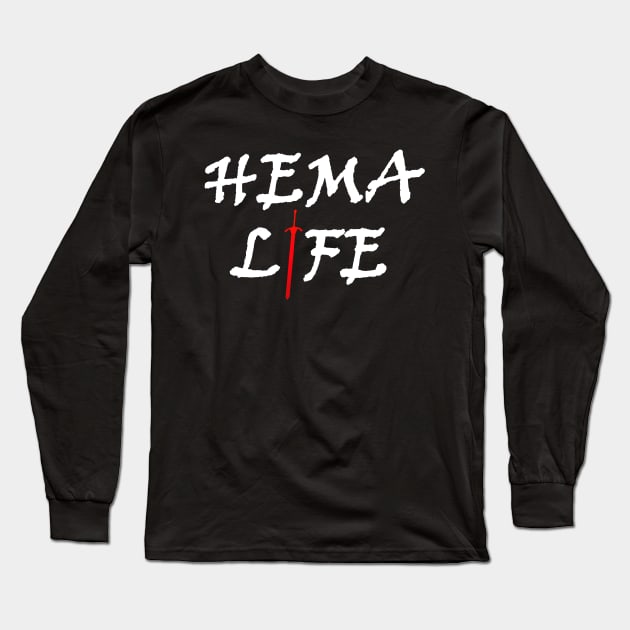 HEMA Life Red Long Sleeve T-Shirt by CasualCarapace